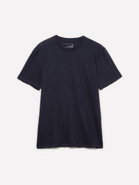 T-shirt azul-escuro com corte vivo - ucb_image_FS