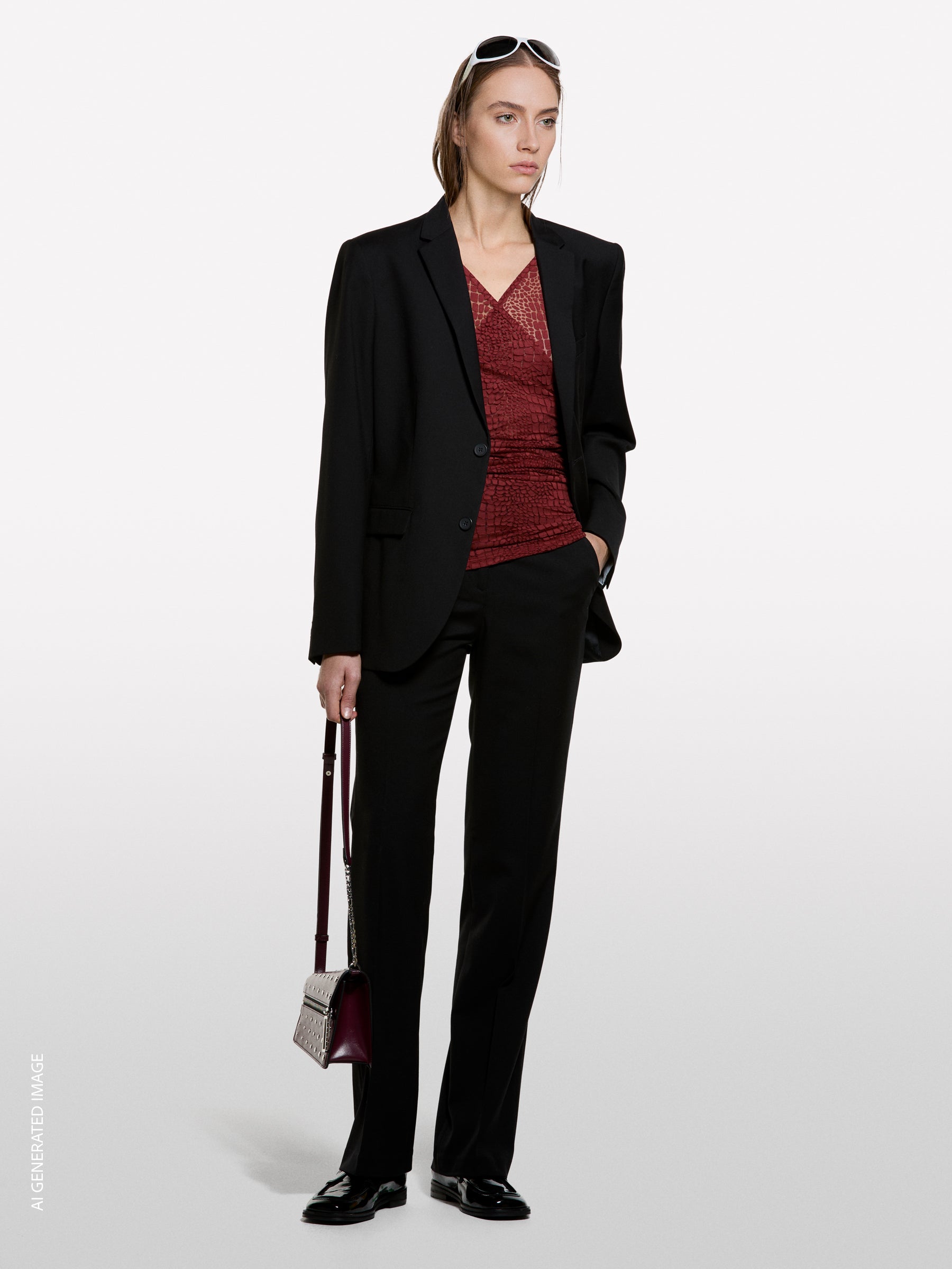 Calças slim flare fit - ucb_image_F