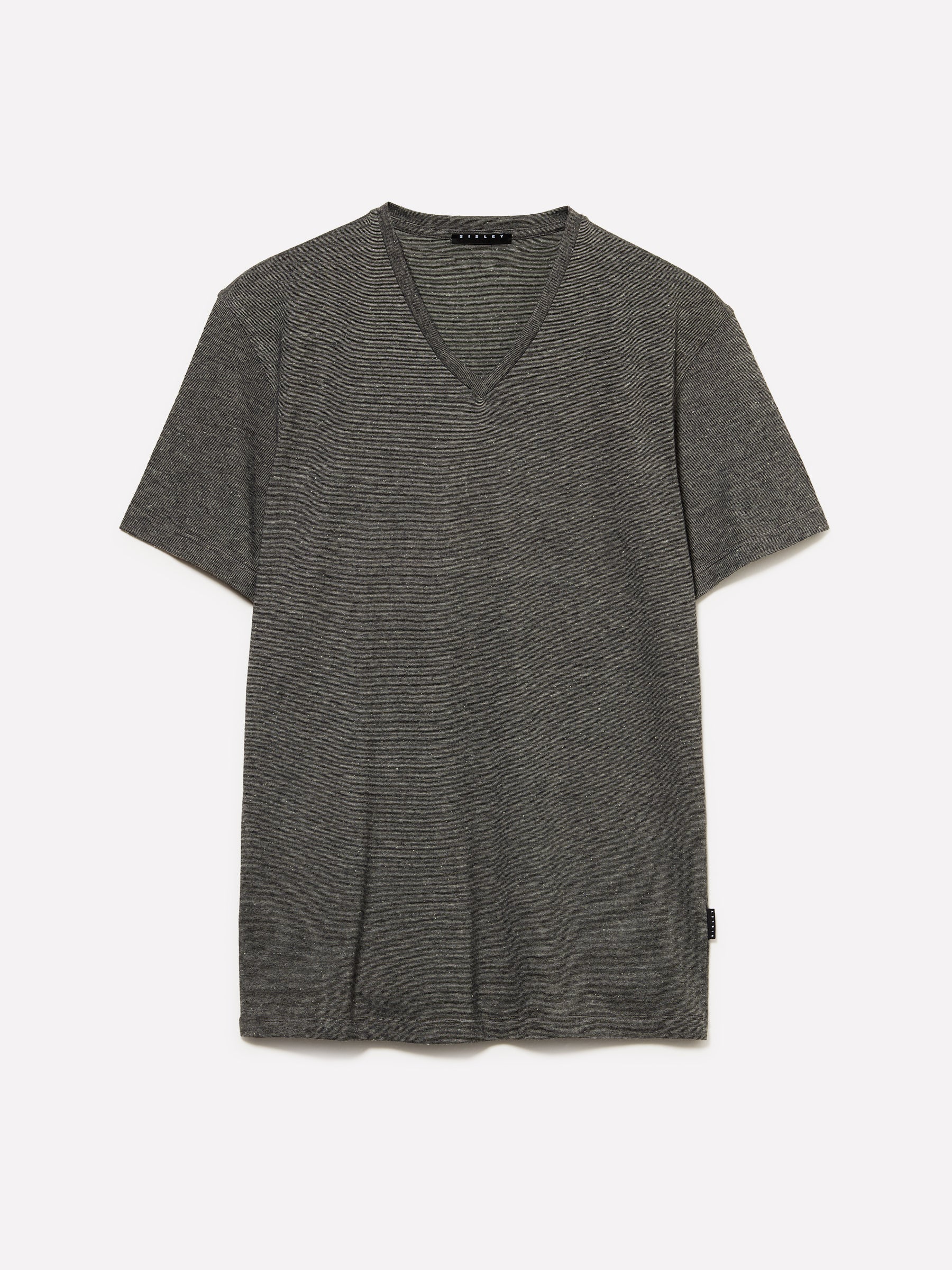 T-shirt fio tinto cinza-escuro - ucb_image_FS