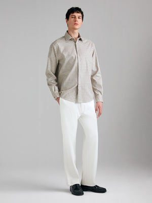 Cotton blend chinos