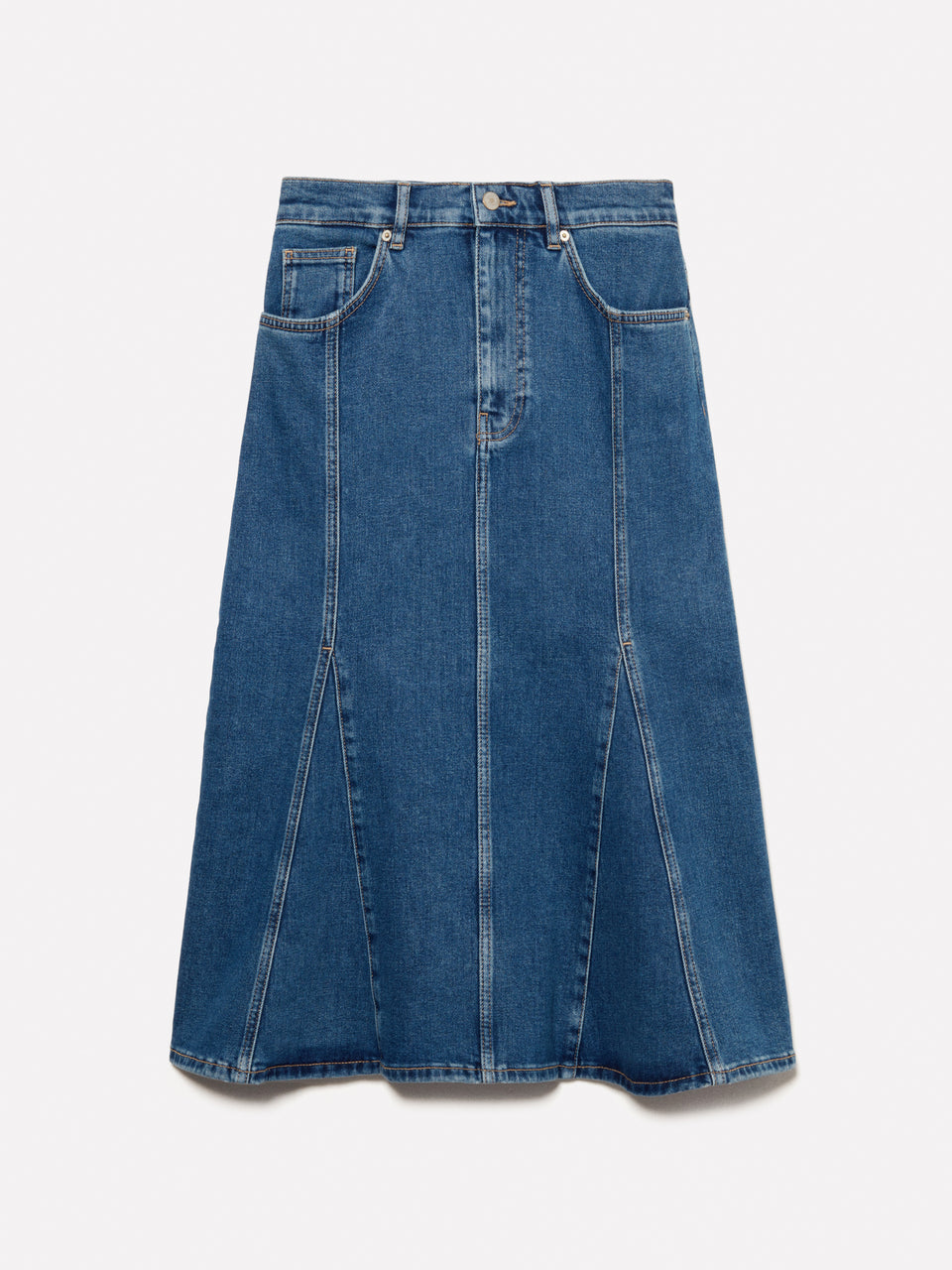 Saia de jeans evasé azul - ucb_image_FS