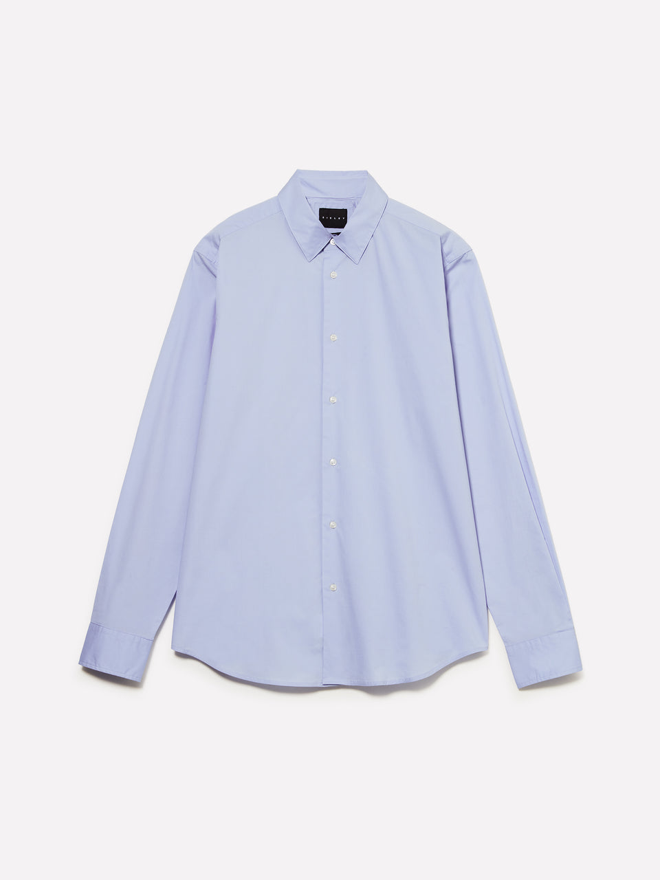 Camicia azzurra in cotone operato - ucb_image_FS