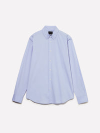 Camicia azzurra in cotone operato - ucb_image_FS