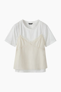 T-shirt com top em contraste - ucb_image_FS