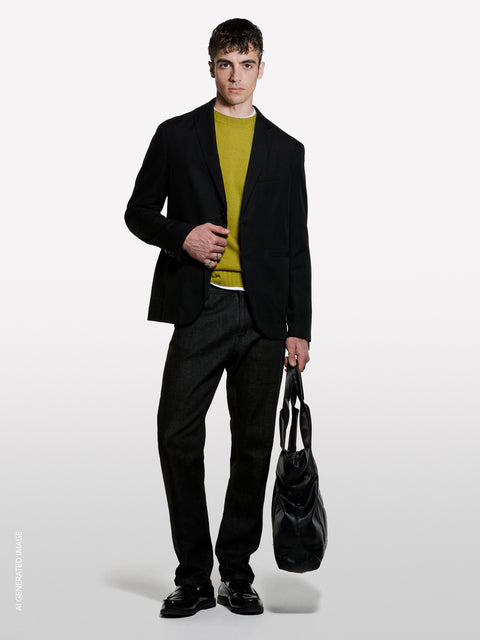 Maglia girocollo in misto lana - ucb_image_F