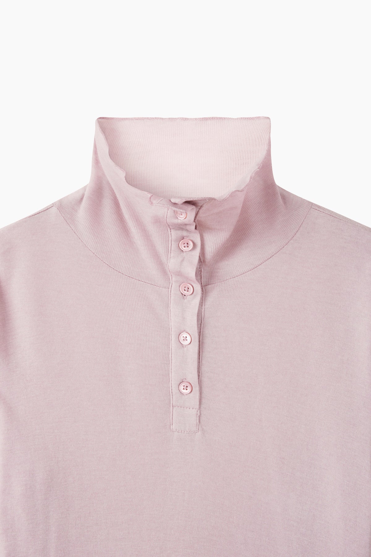 T-shirt de gola alta com botões - ucb_image_DS1