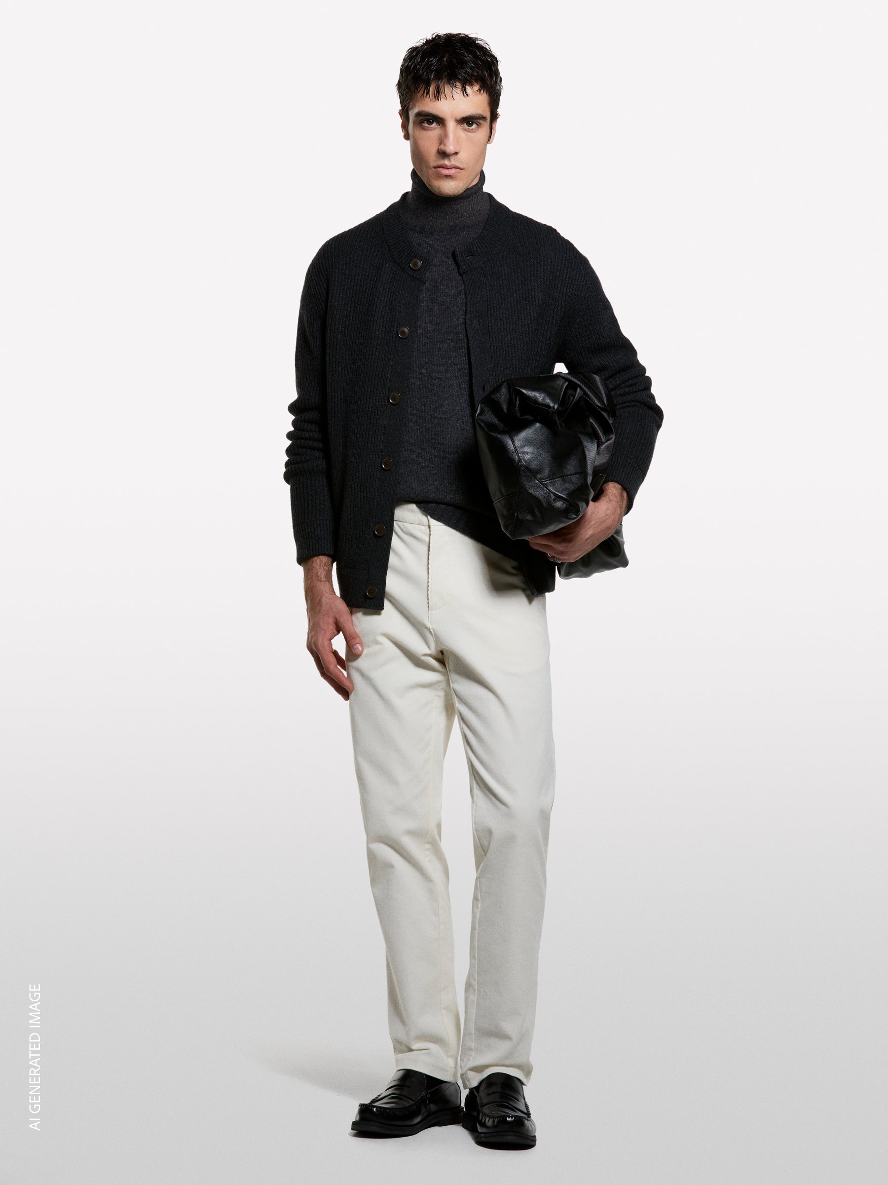 Maglia girocollo in misto lana - ucb_image_F