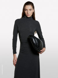 Vestido comprido com franzido - ucb_image_FY
