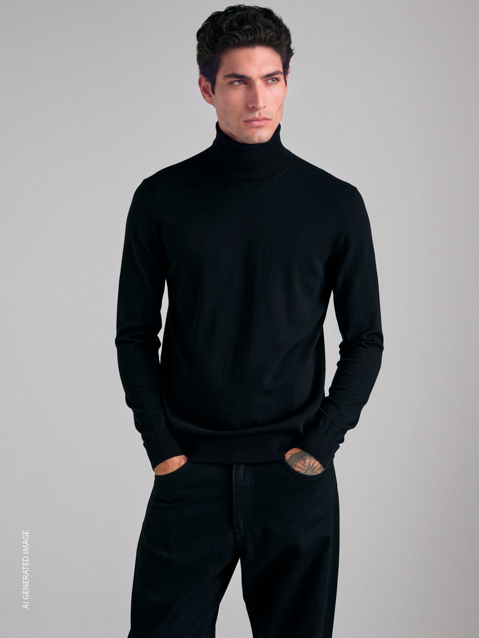Camisola de gola alta regular fit - ucb_image_FY
