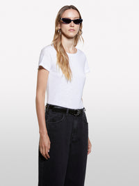 T-shirt branca com corte vivo - ucb_image_FY