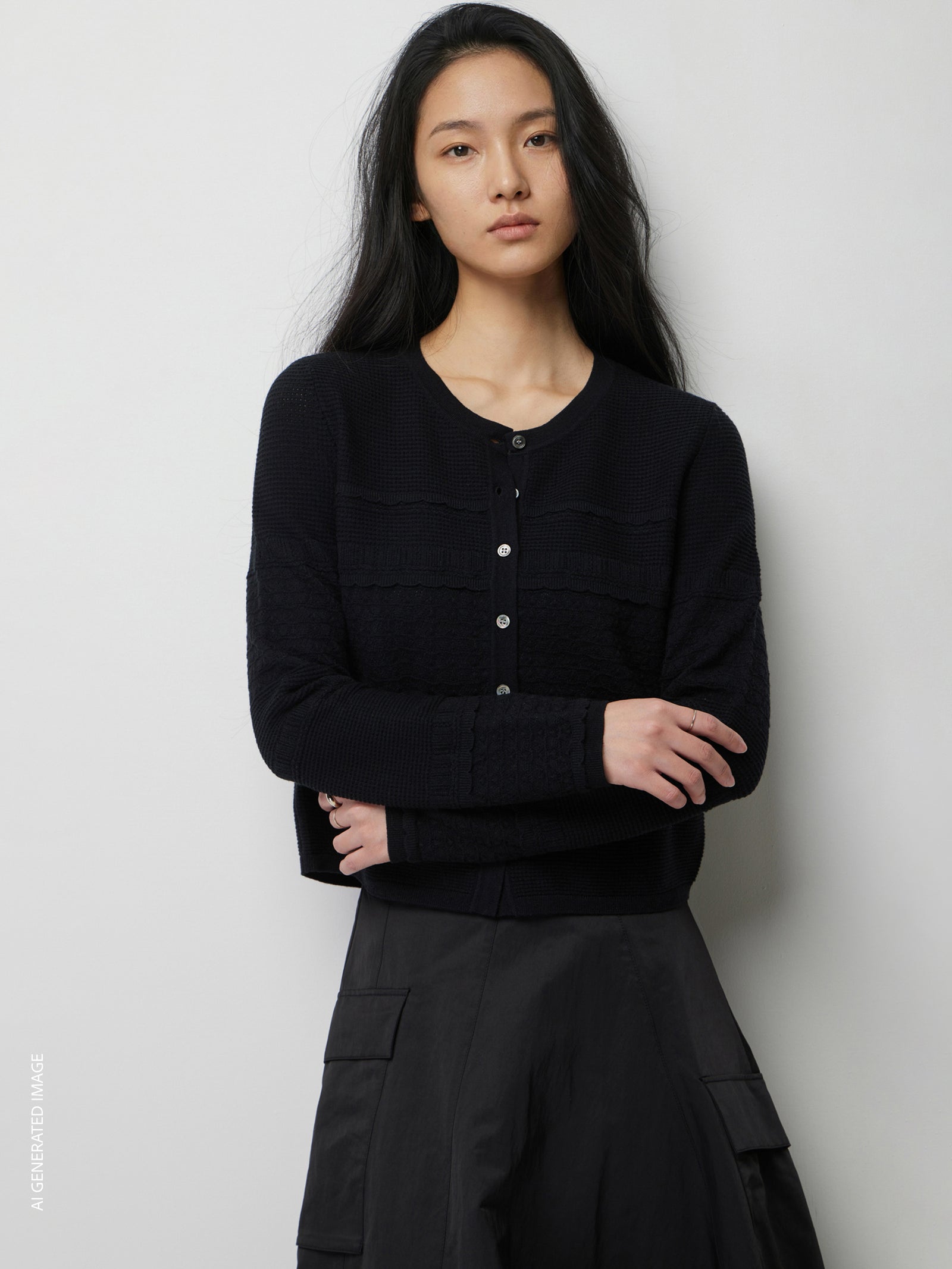Knitted cardigan