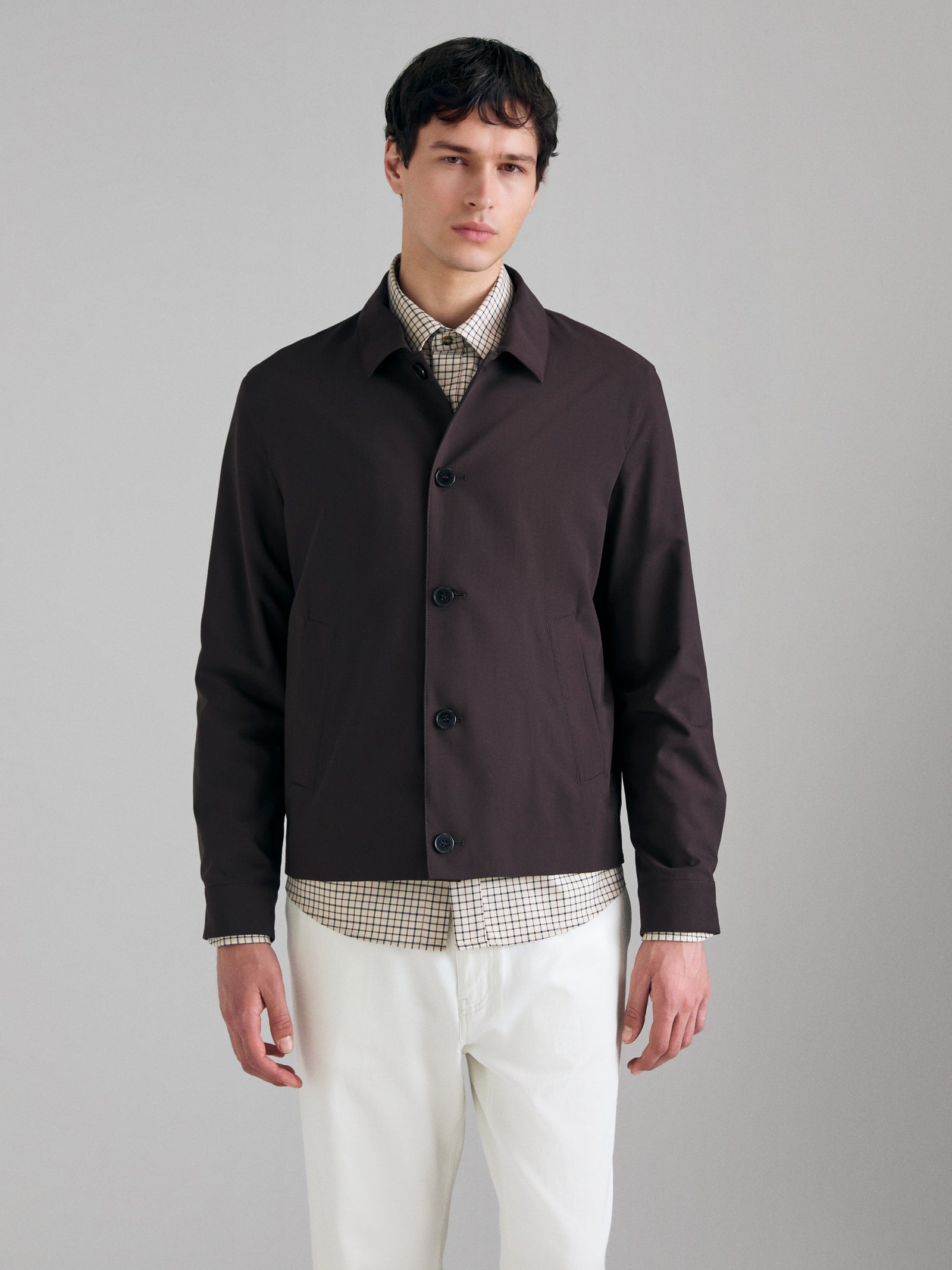 Regular fit shirt-jacket