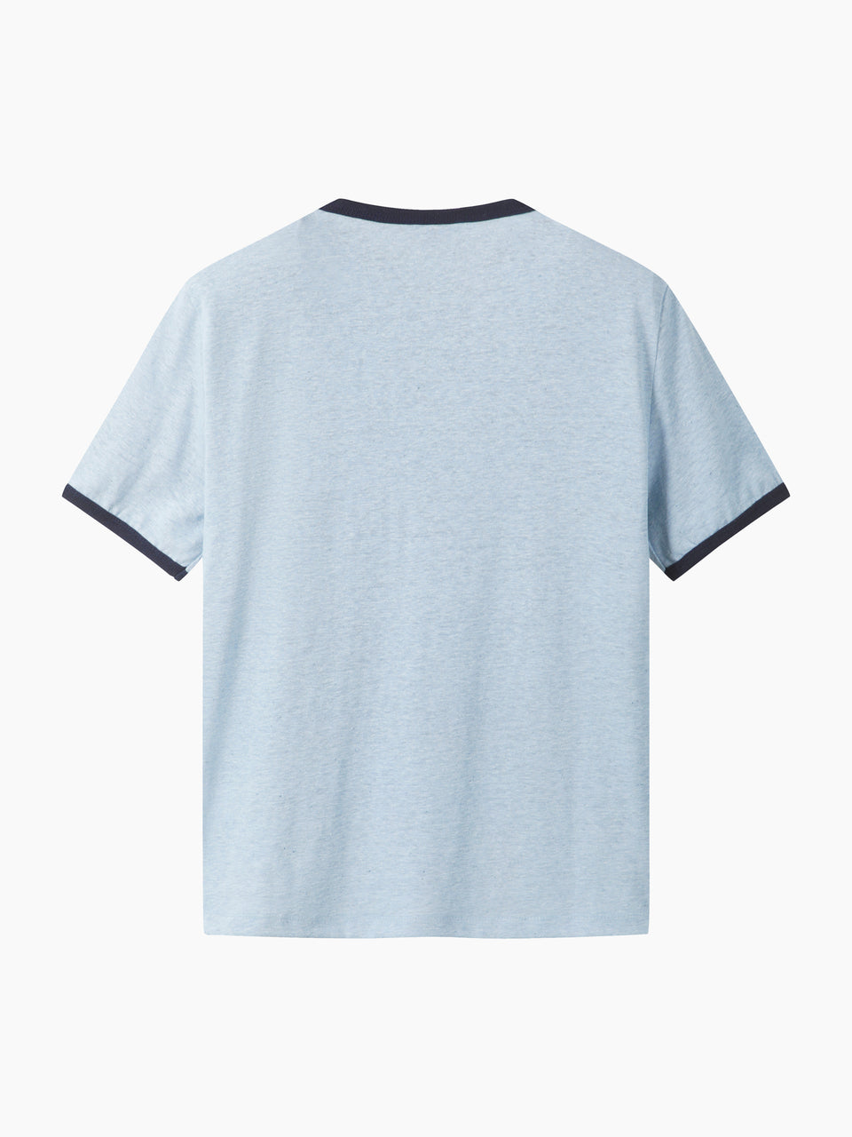 T-shirt com contraste em mistura de linho - ucb_image_FS