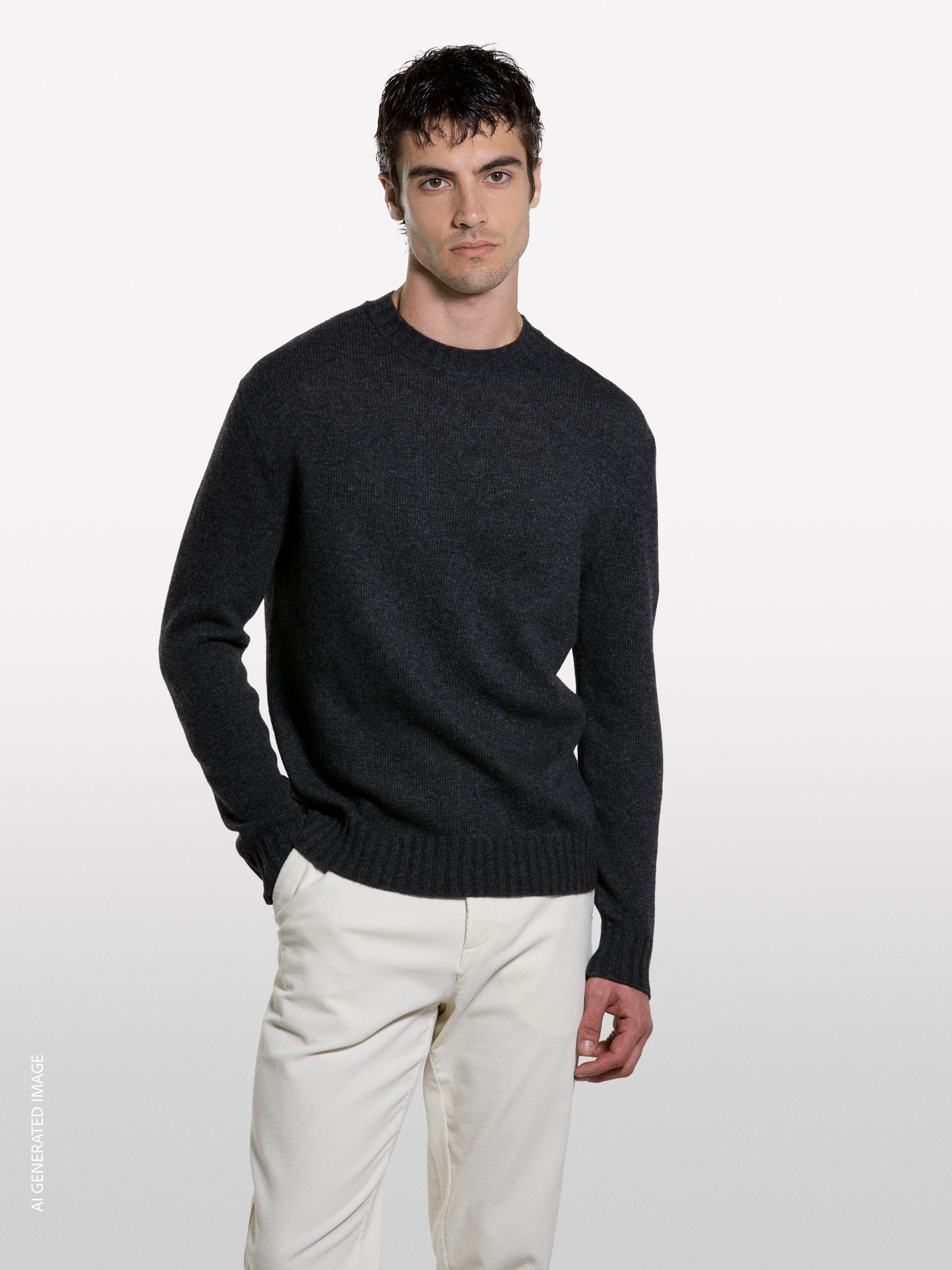Maglia girocollo in misto lana - ucb_image_FY