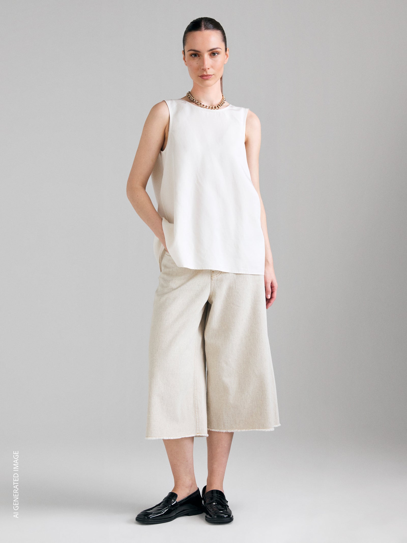 Bermudas de jeans com franjas  - ucb_image_F