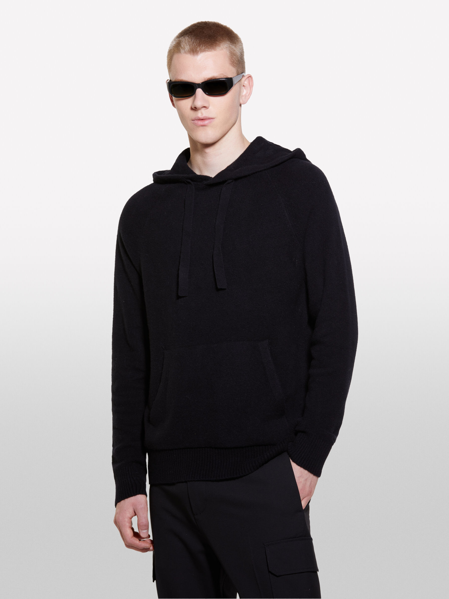 SWEATER W/HOOD Men image number null