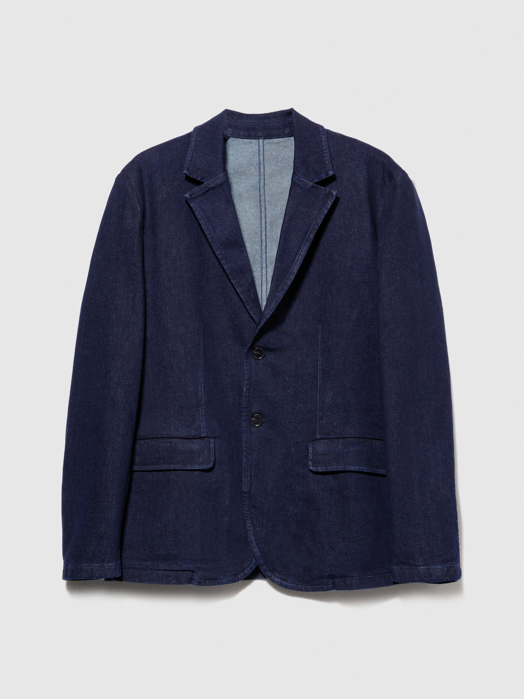 Mens blue 2025 jean blazer
