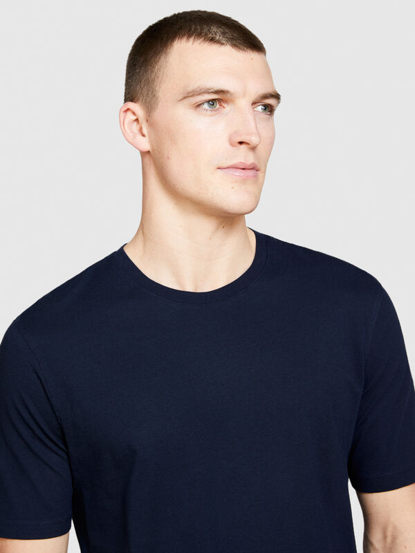 Solid color t-shirt - men's short sleeve t-shirts | Sisley