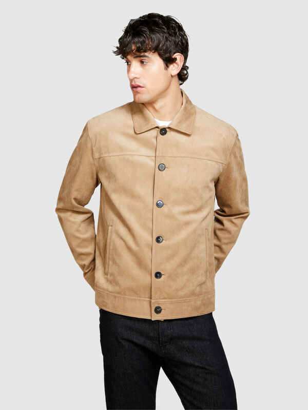 Regular fit Jacket-Shirt - men's jackets and coats | Sisley