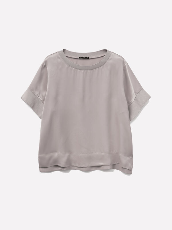 Satin blouse - women's blouses | Sisley