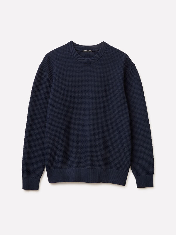 Knitted sweater - men's crew neck sweaters | Sisley