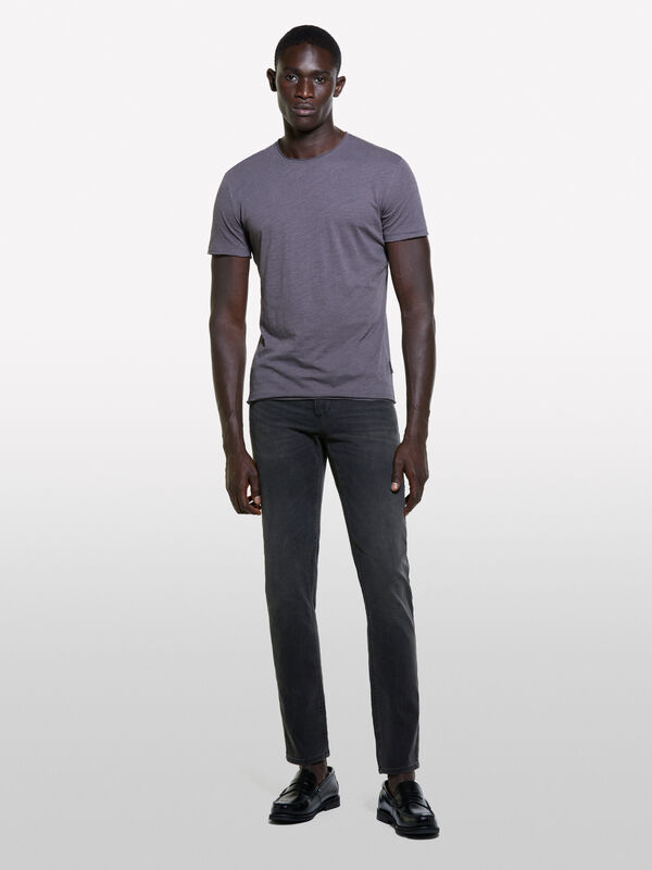 Black skinny fit Helsinki jeans - men's skinny fit jeans | Sisley