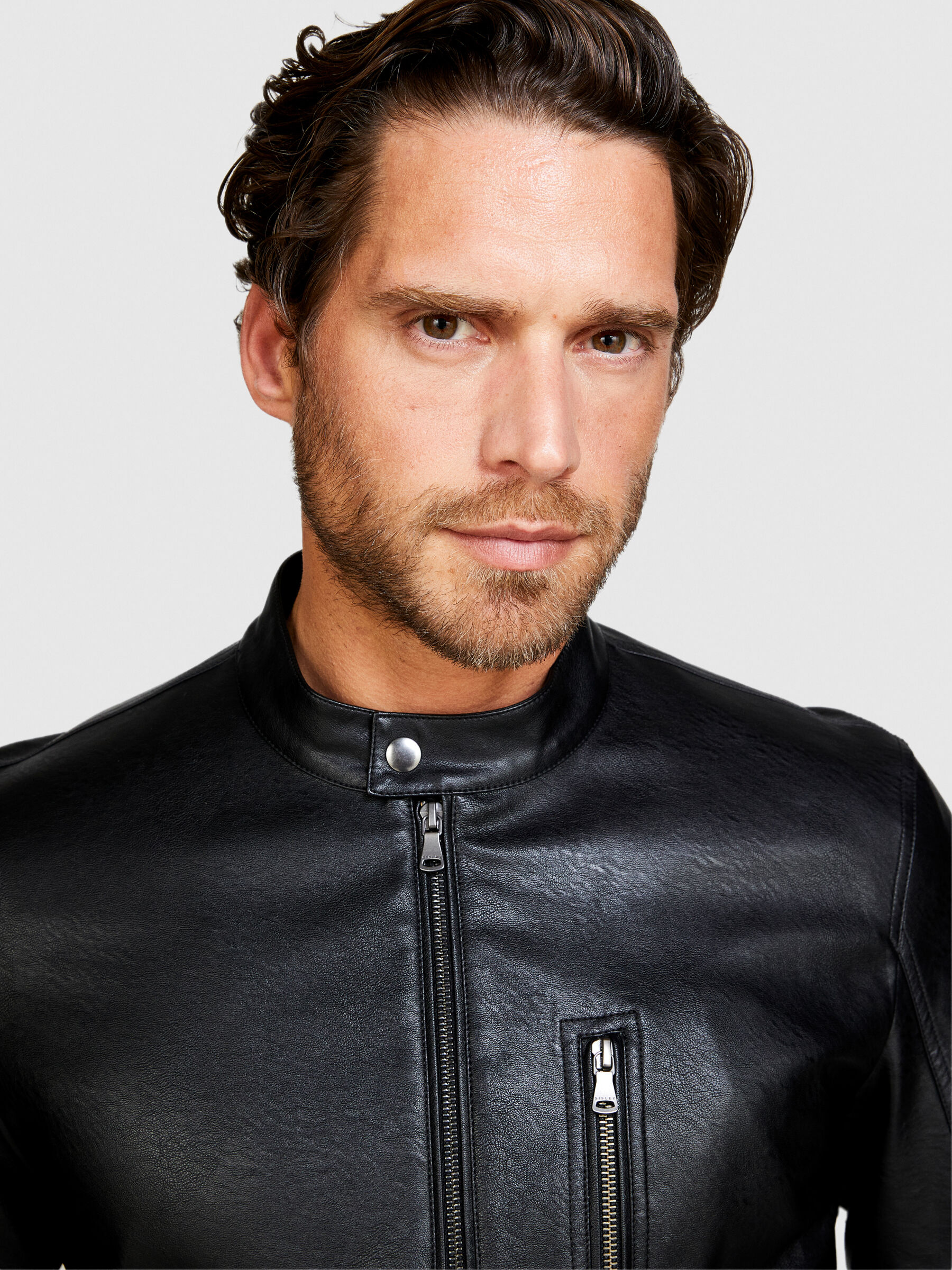 Slim biker jacket store