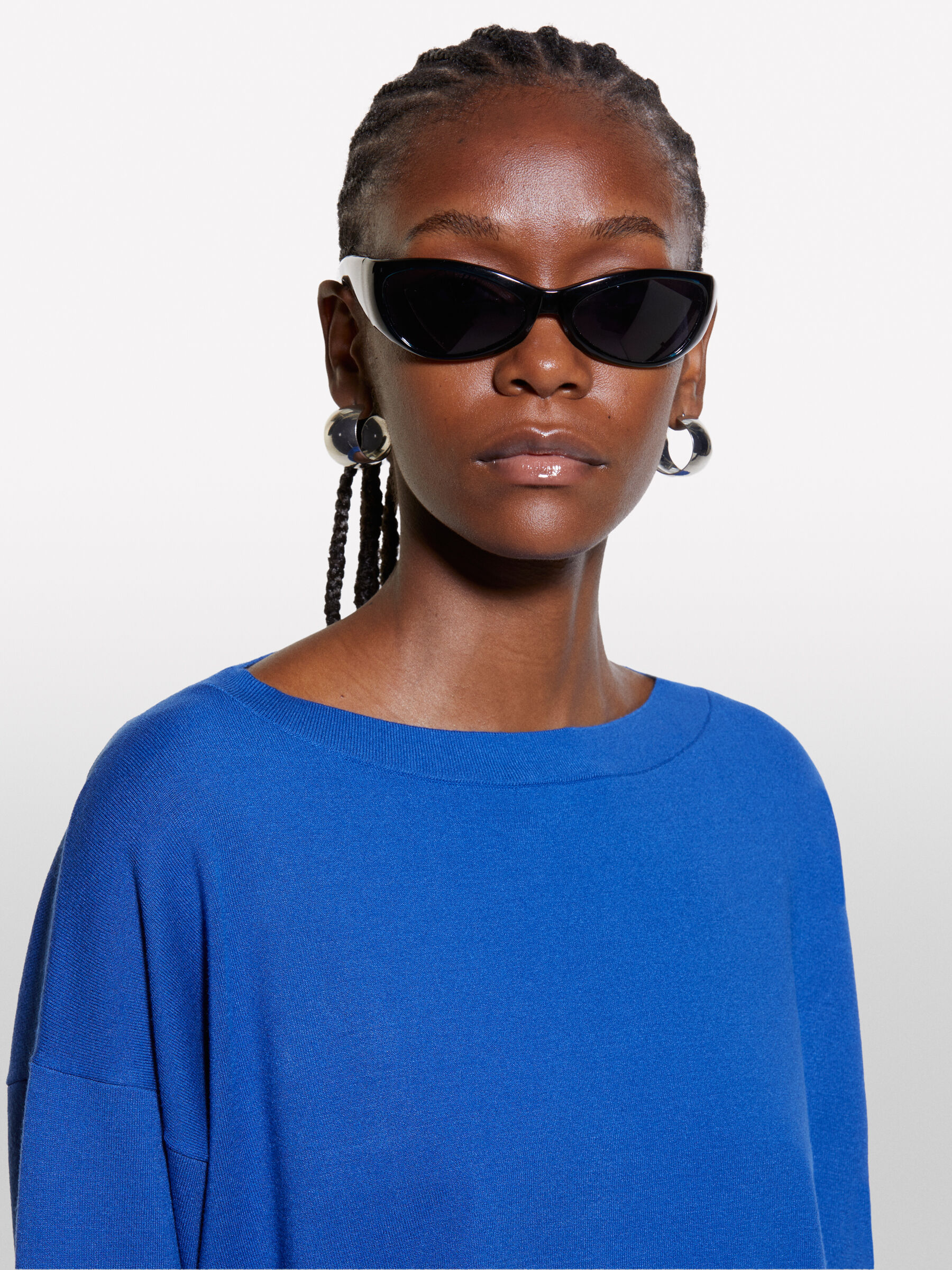 BOAT-NECK SWEAT.L/S Women image number null