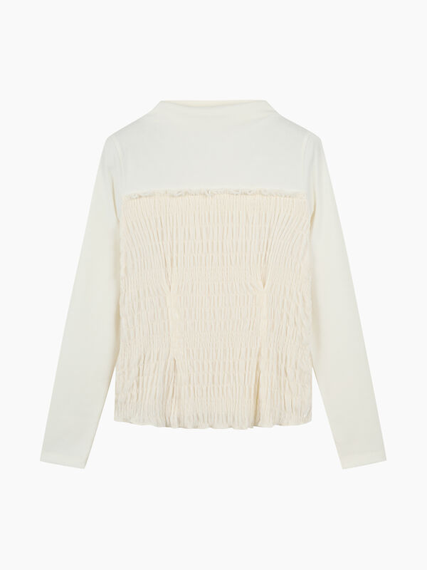 Velvet T-shirt - sisley k long sleeve t-shirt | Sisley K