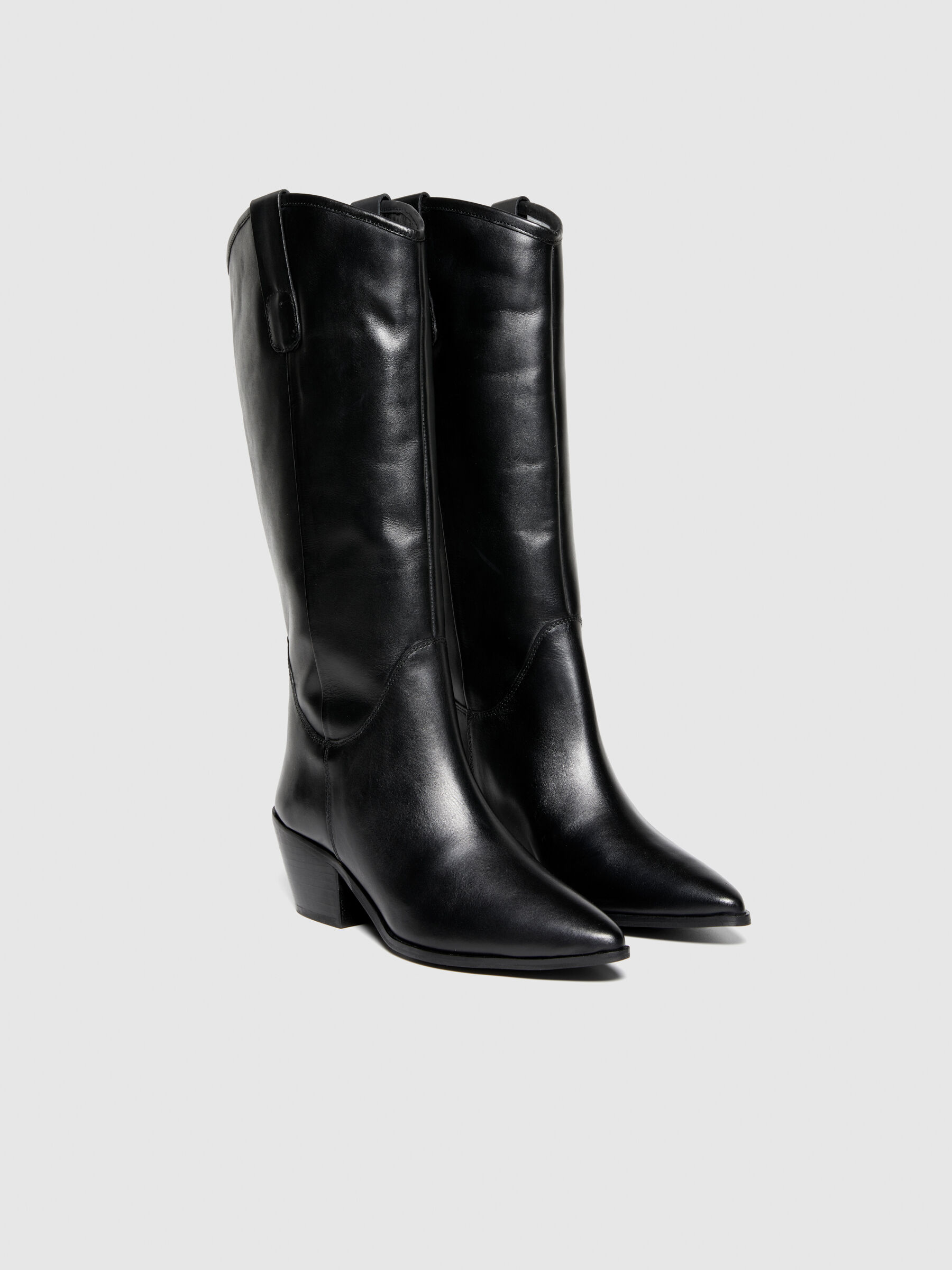 Soft leather womens cowboy new arrivals boots