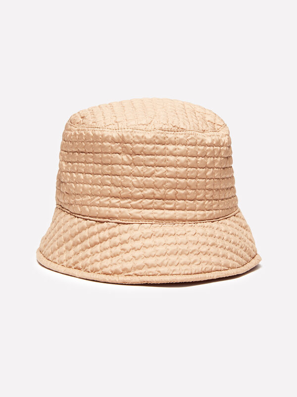 Beige bucket hat - women's hats | Sisley