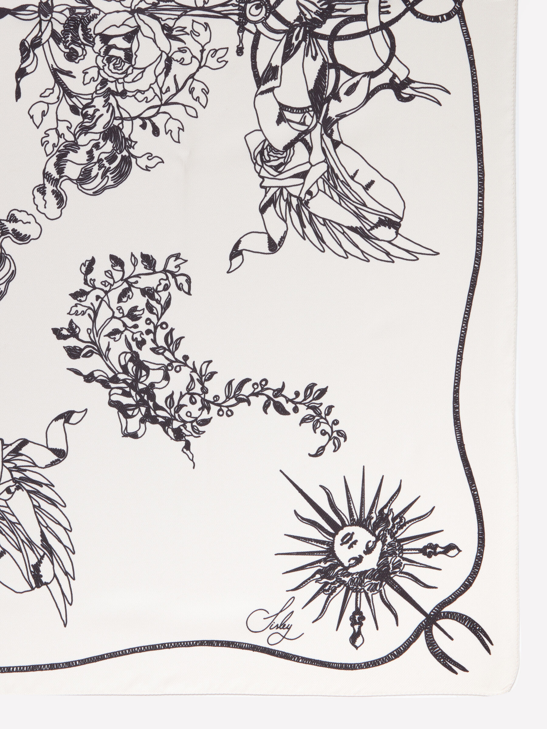 SQUARE SCARF Women image number null