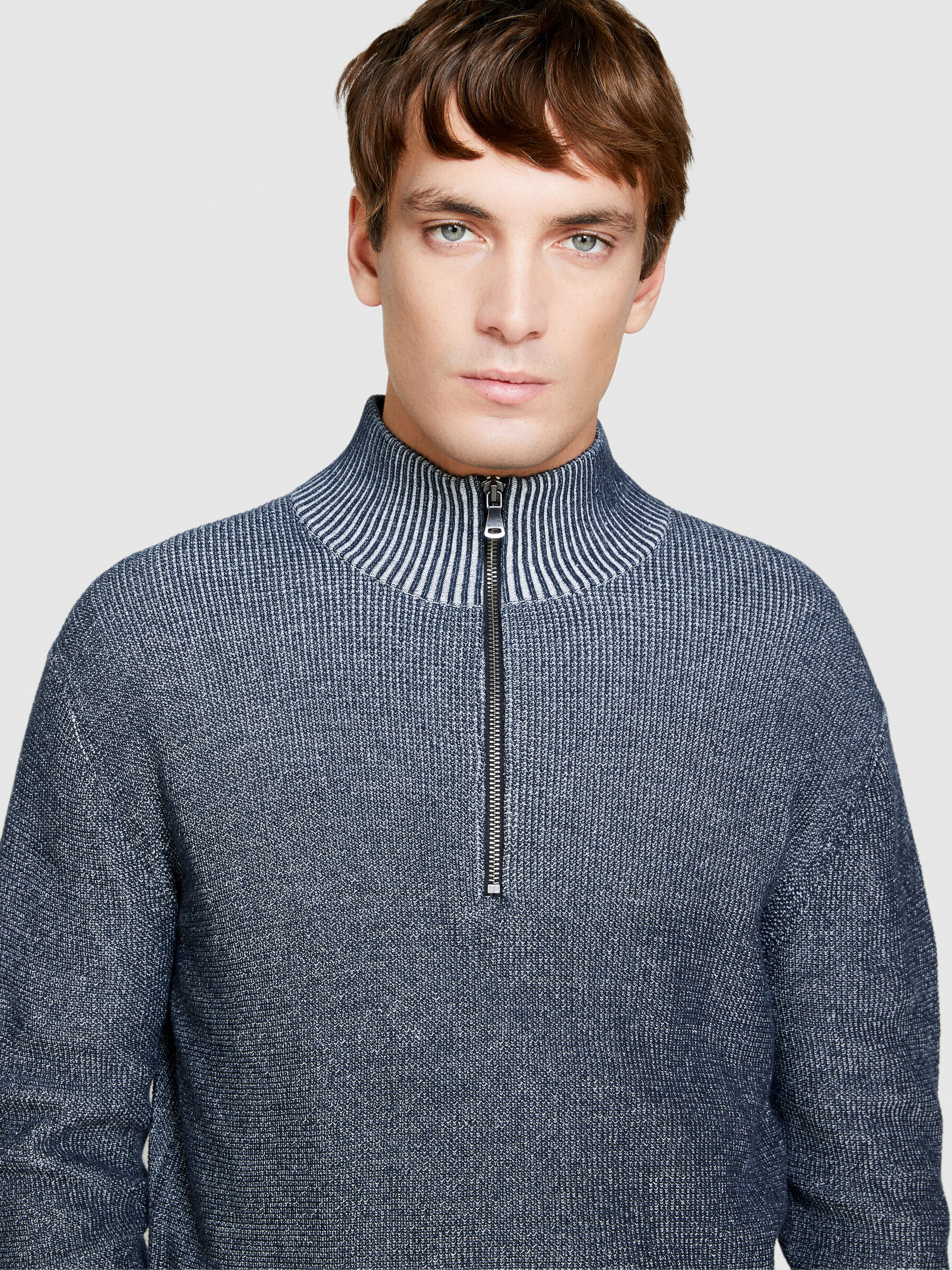Half-zip sweater Men image number null
