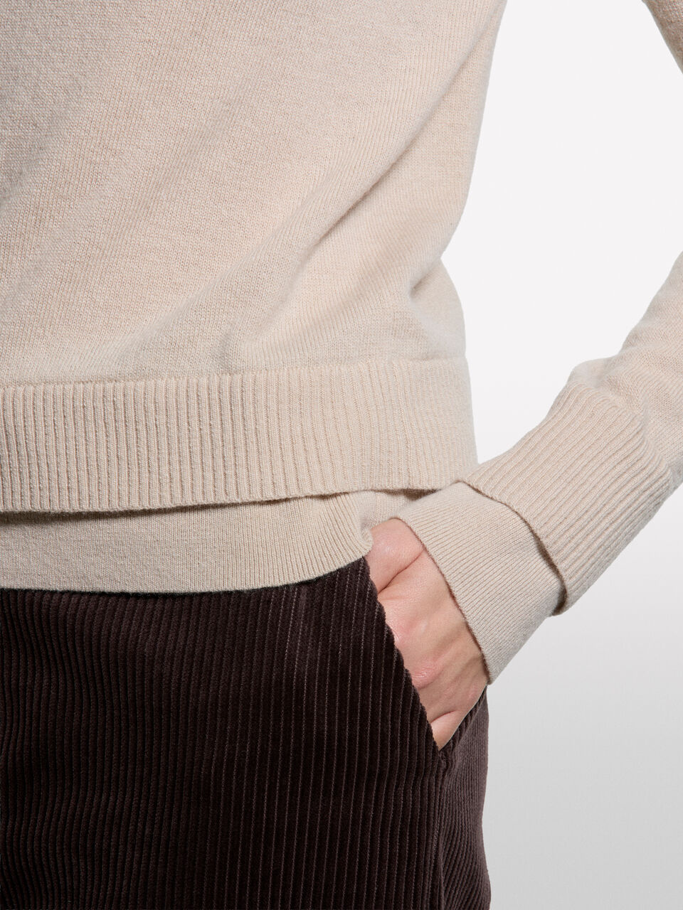 TURTLE NECK SWEATER Women image number null