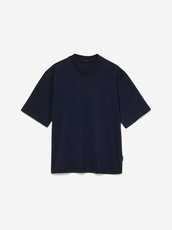 Relaxed fit T-shirt - men's short sleeve t-shirts | Sisley