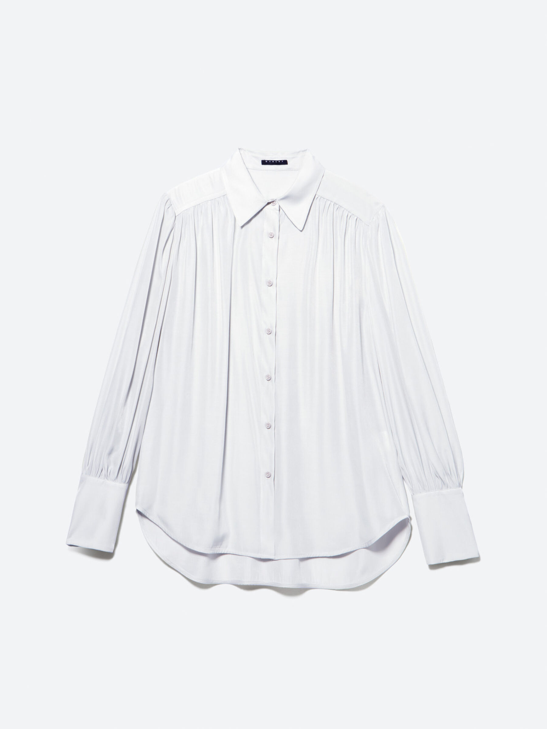 Satin shirt Women image number null