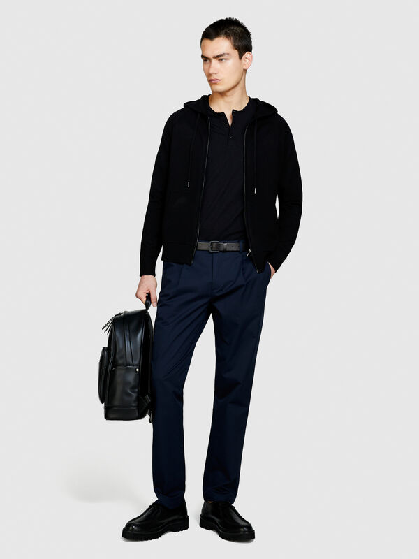 Slim comfort fit trousers - men's slim fit trousers | Sisley
