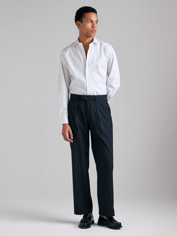 Tailored trousers - men's regular fit trousers | Sisley