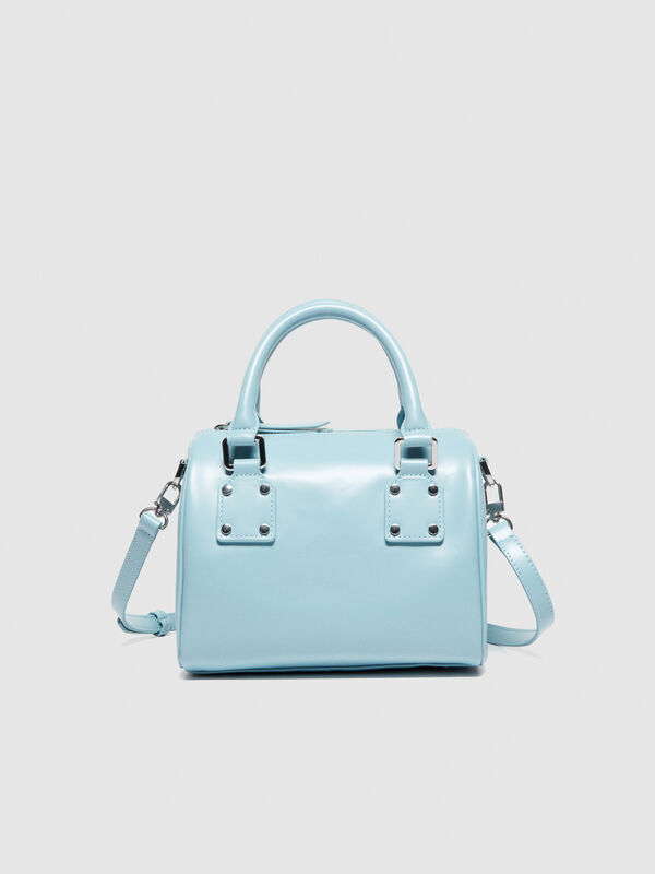 Mini vanity-style handbag with shoulder strap Women