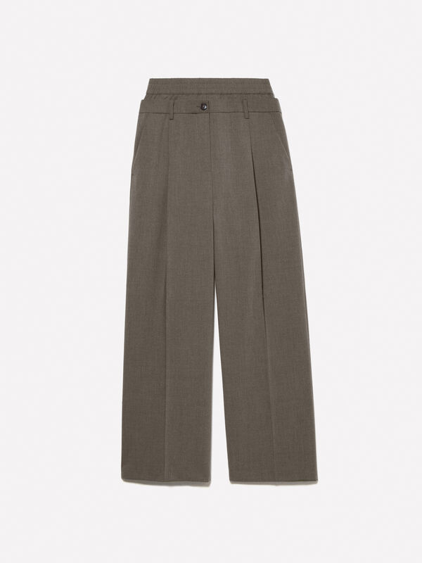 TROUSERS - women's palazzo trousers | Sisley