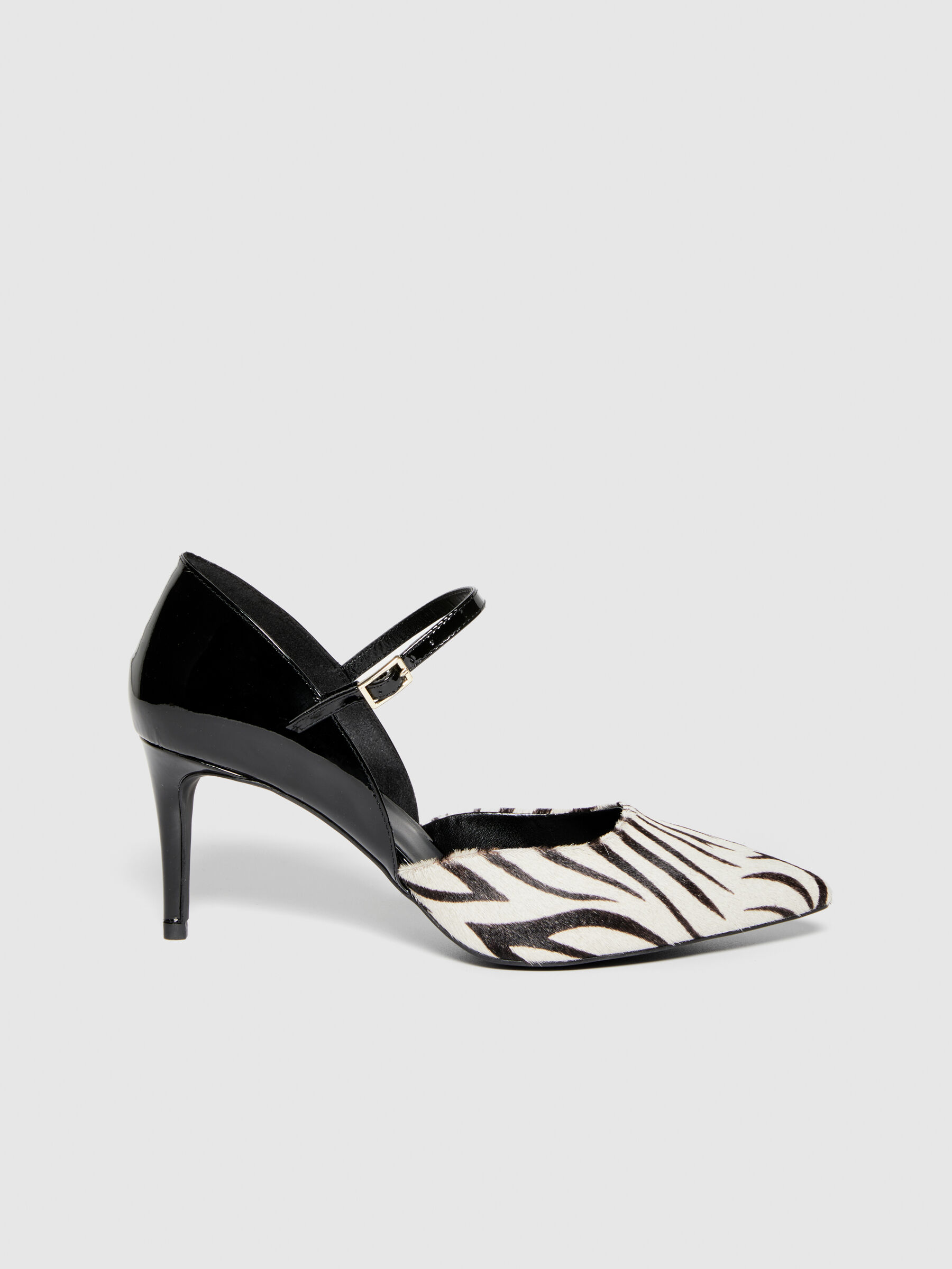 Zebra stripe pumps Multi color Sisley
