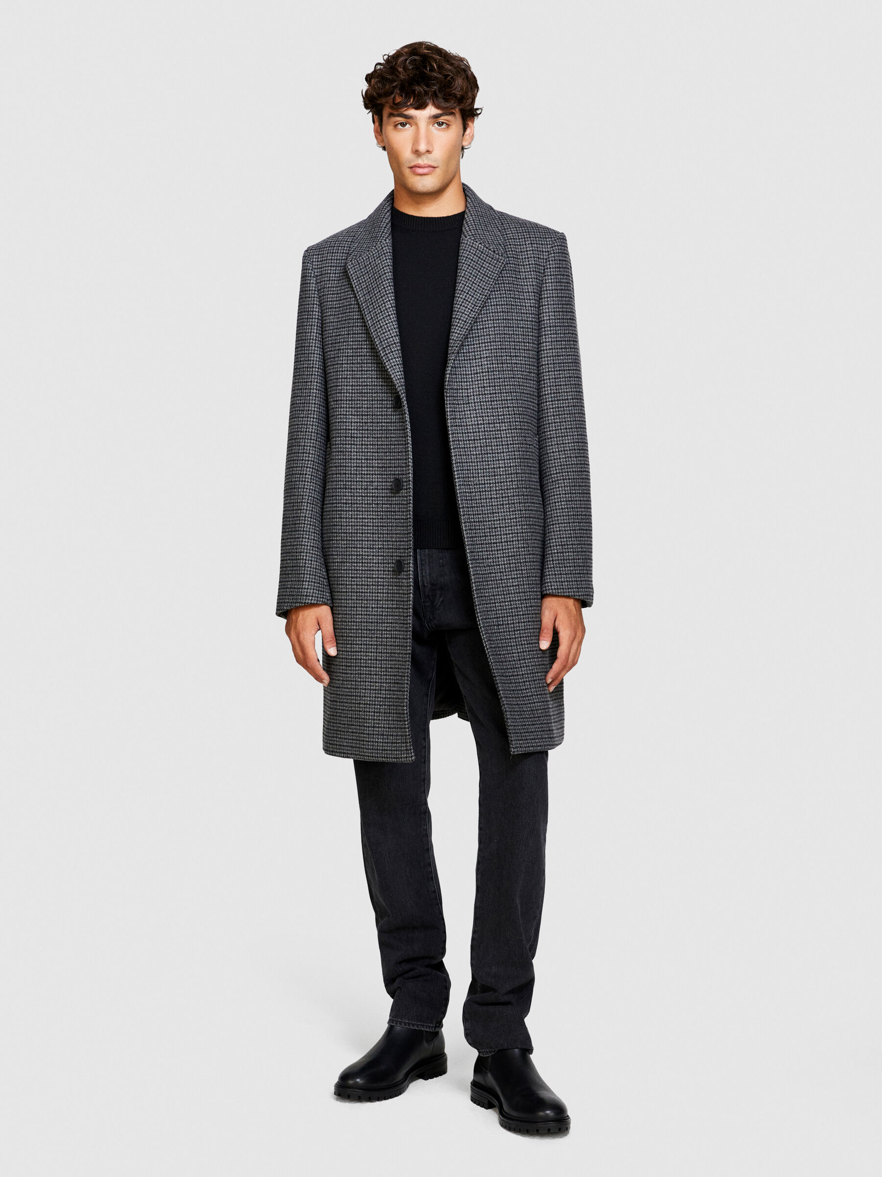 Cappotto grigio uomo shop