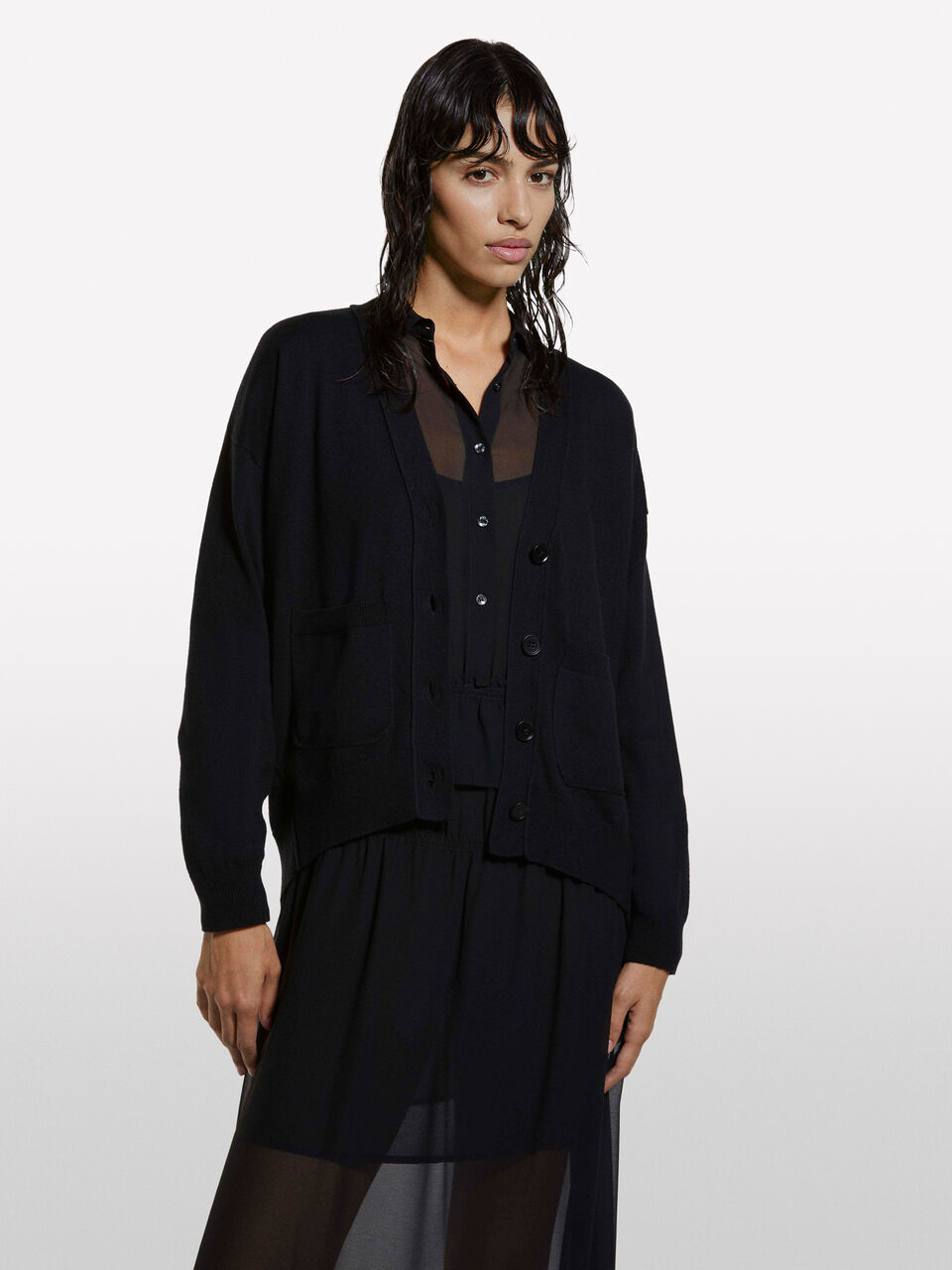 L/S CARDIGAN Women image number null