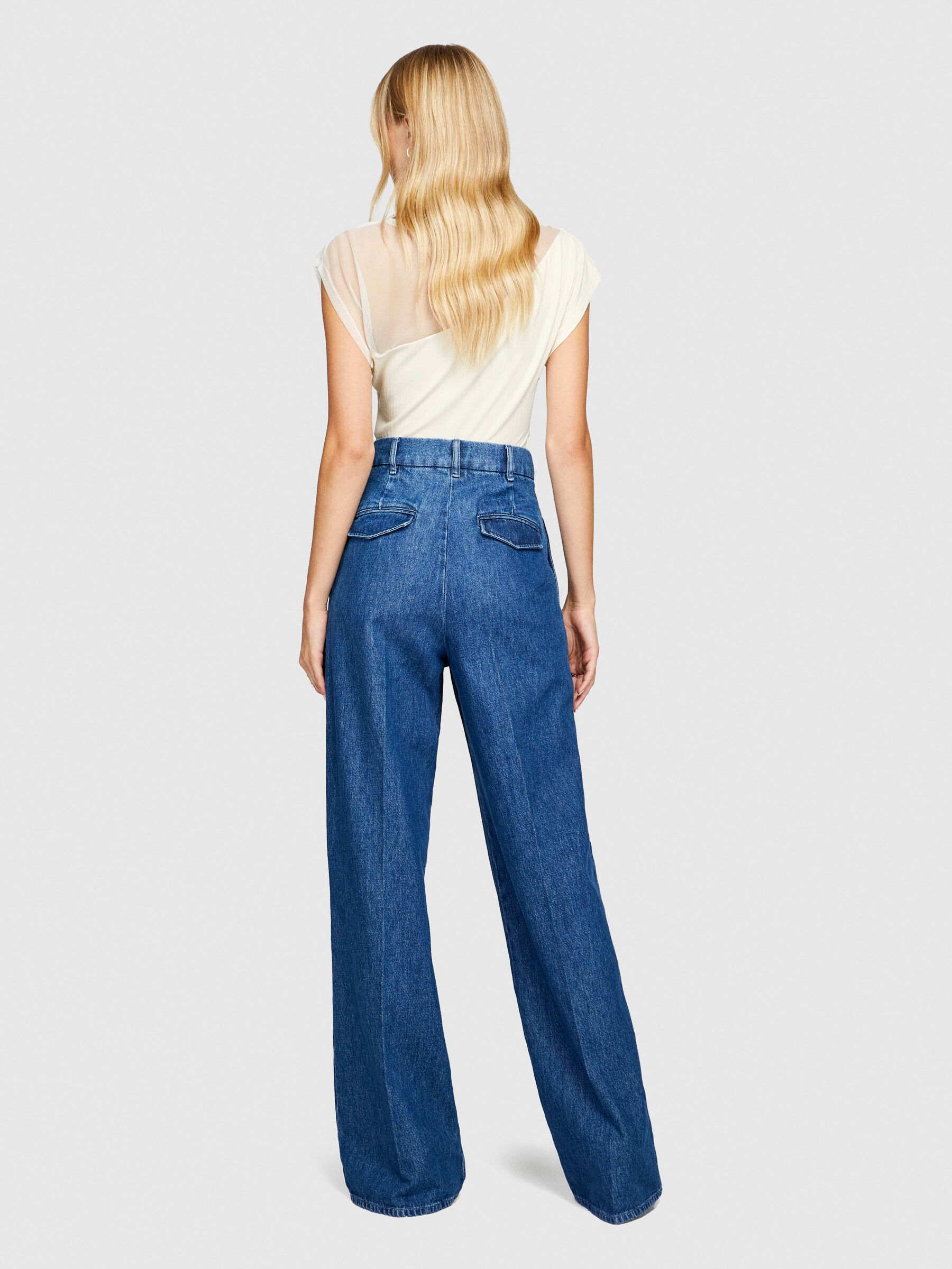 Sisley pantaloni palazzo clearance