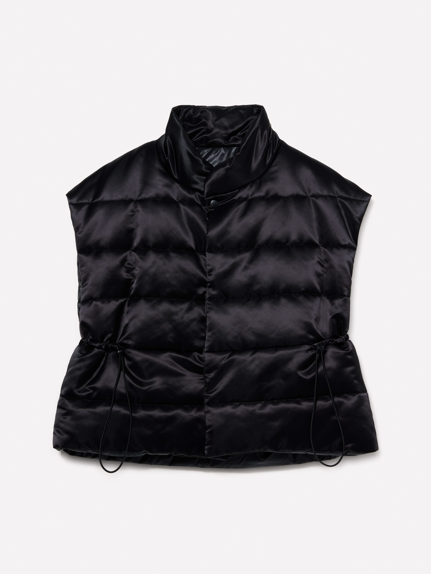 Black padded vest, Black - Sisley