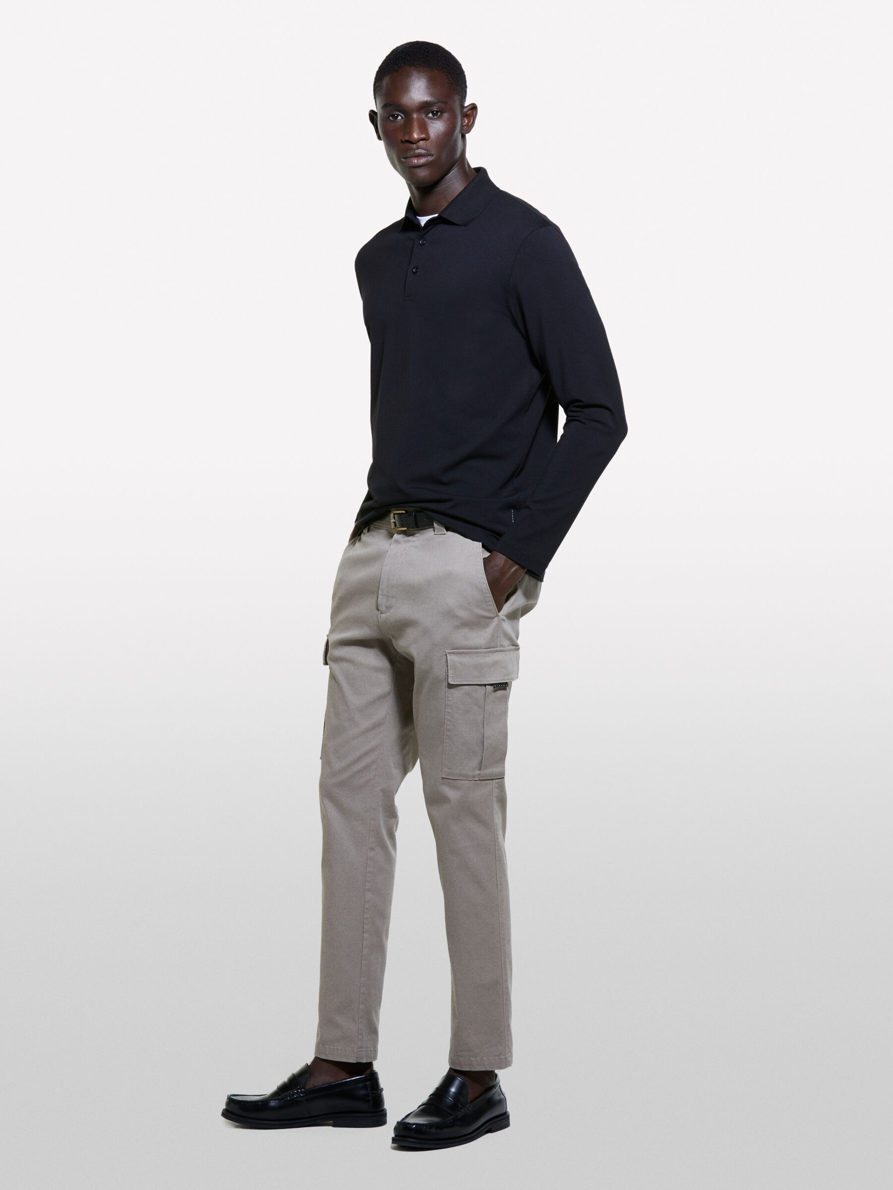 L/S POLO SHIRT Men image number null