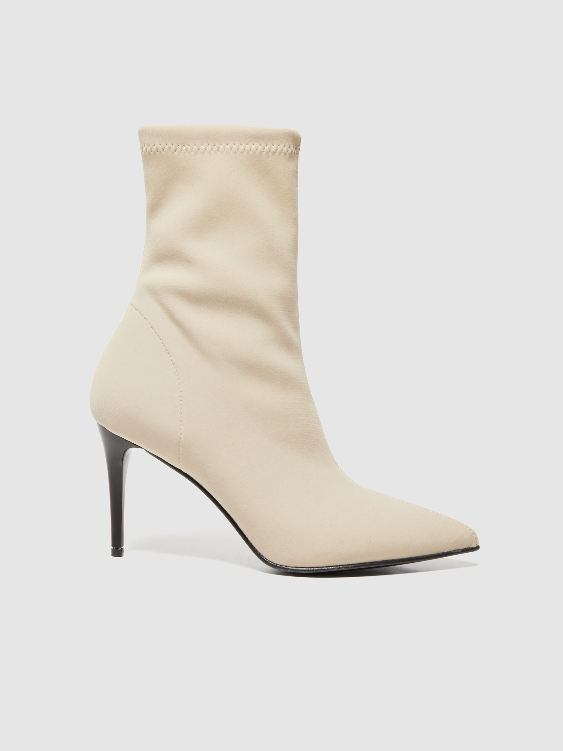 Sock boots shop short heel