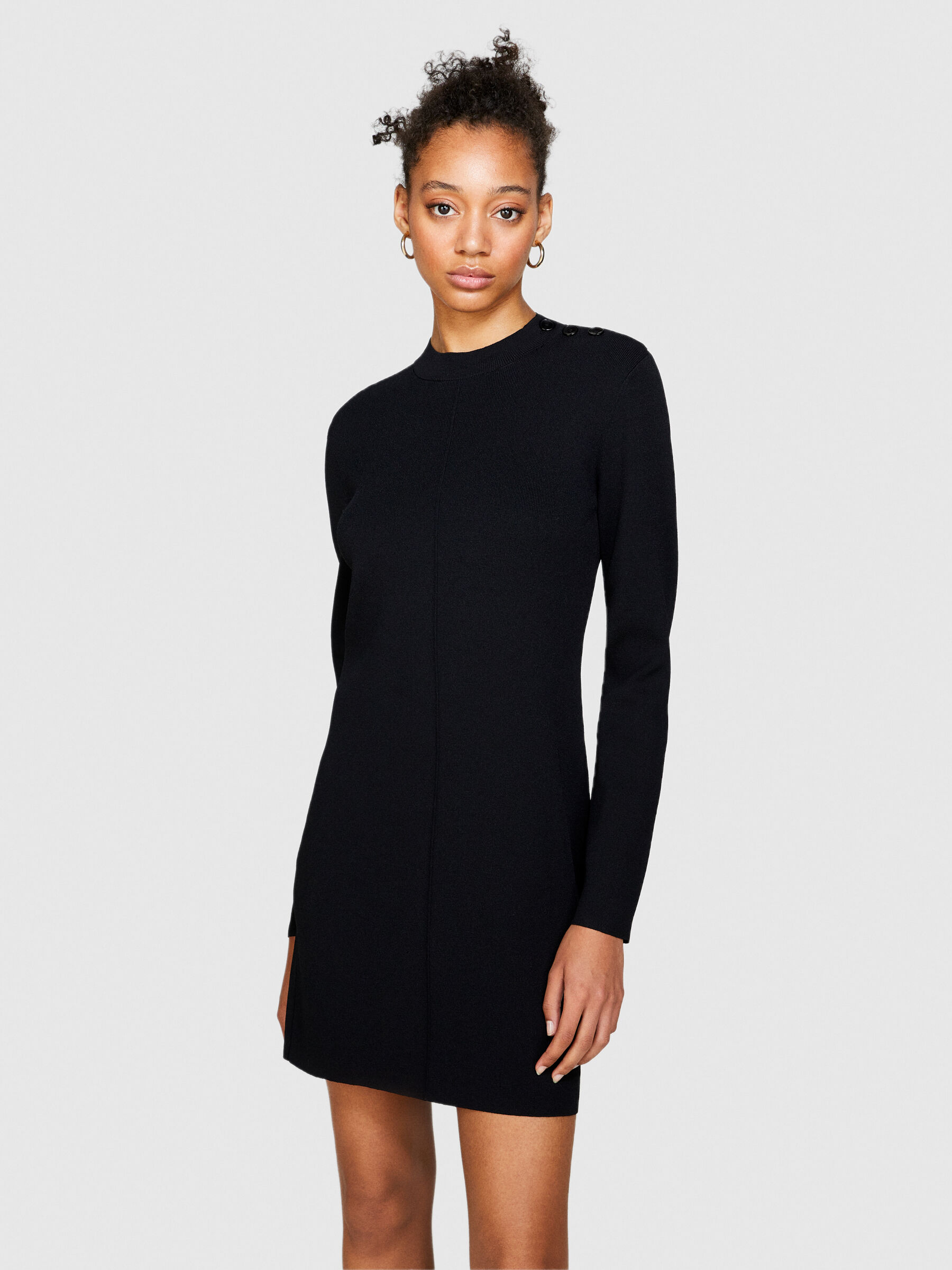 Short sweater dress