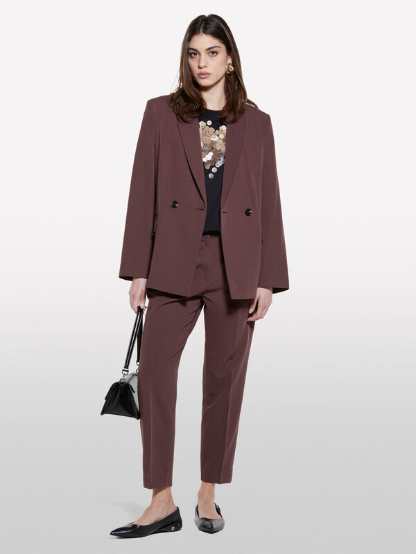 Brown joggers - women's joggers | Sisley