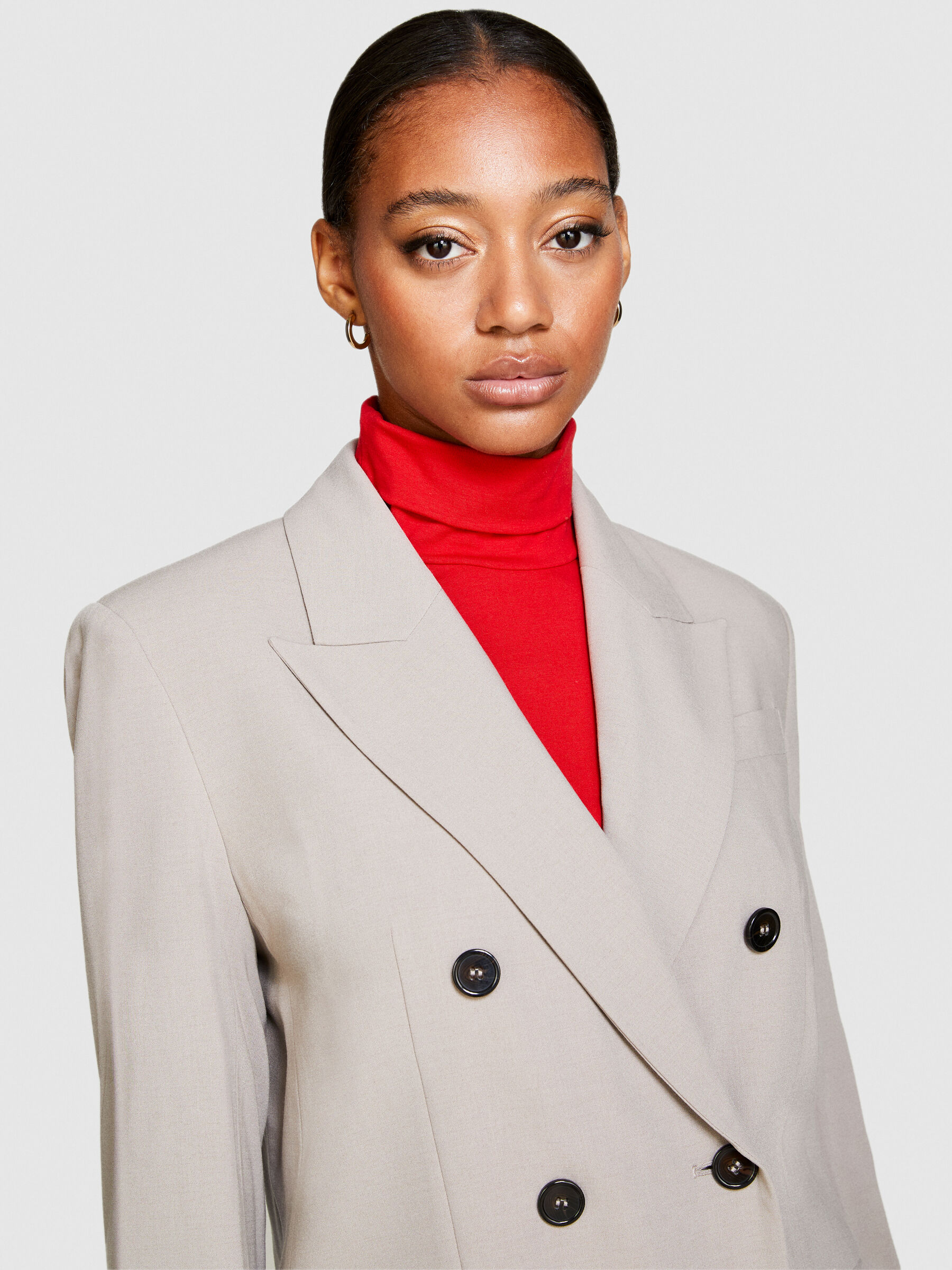 Oversized double new arrivals breasted blazer womens